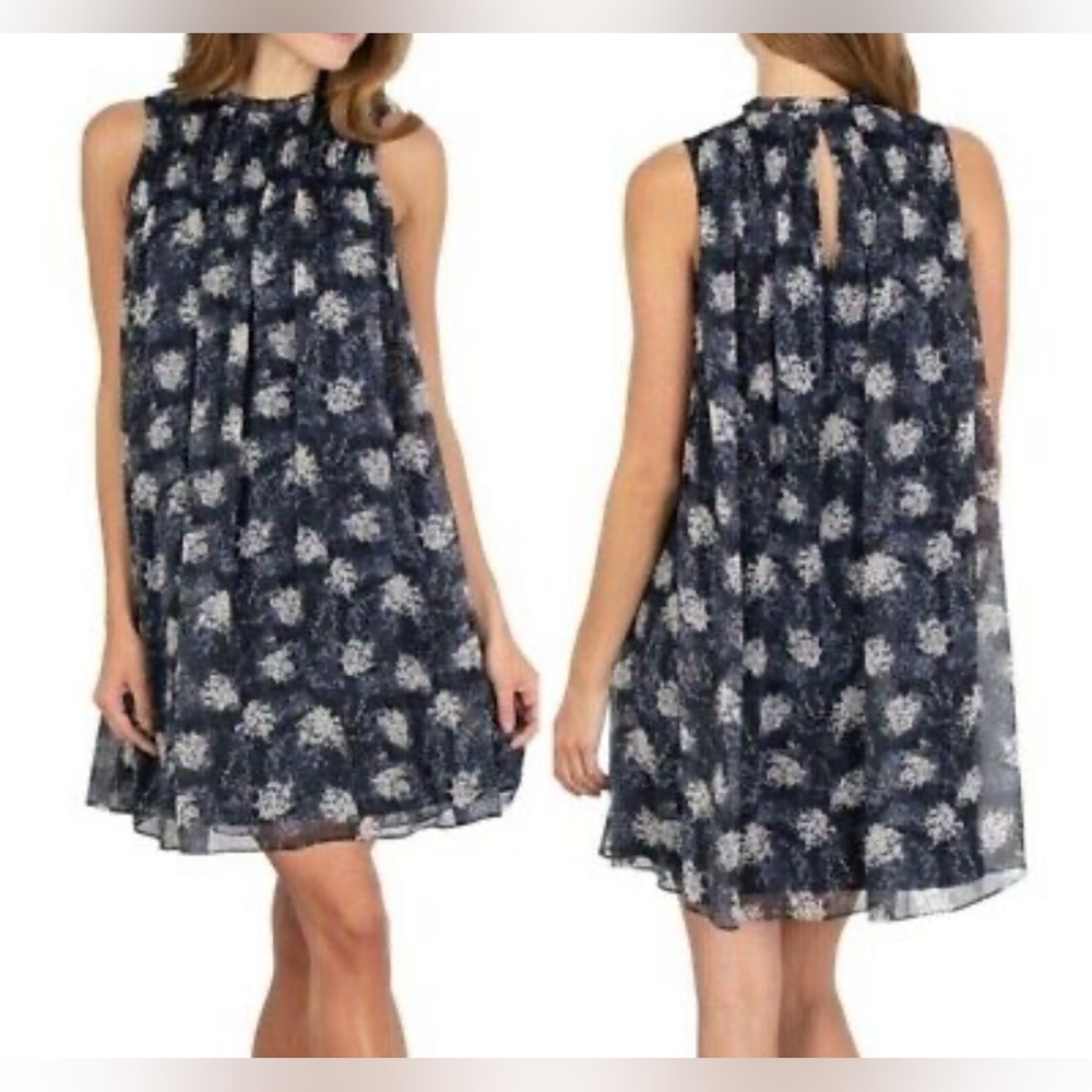 Joie Mini Dress - Baltic Print